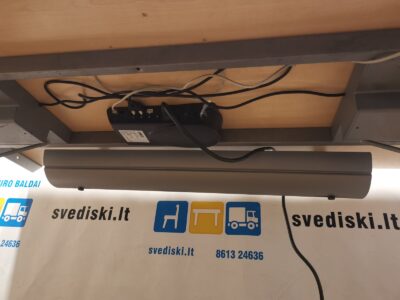 EFG Elektra Reguliuojamas Stalas Su Klevo Pasirenkamu Stalviršiu, Švedija