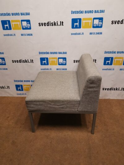Martela Pilkas Fotelis Su Audinio Pažeidimais, Švedija